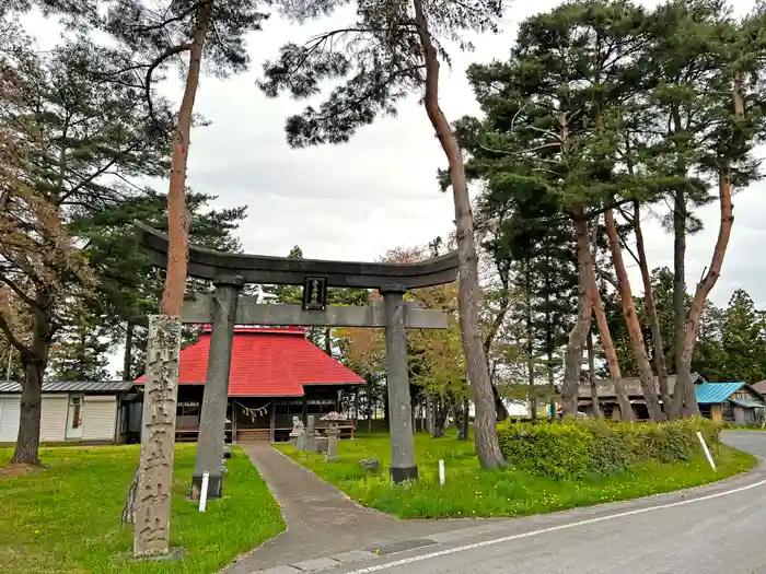 止々井神社の鳥居