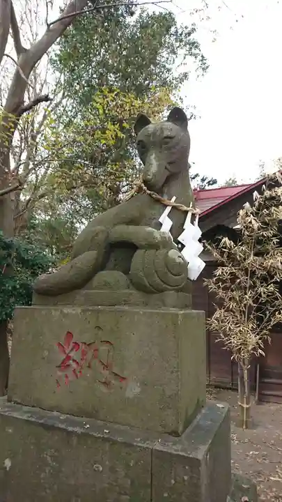 星影神社の狛犬