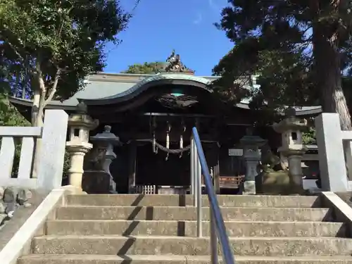簳幹八幡宮の本殿・本堂