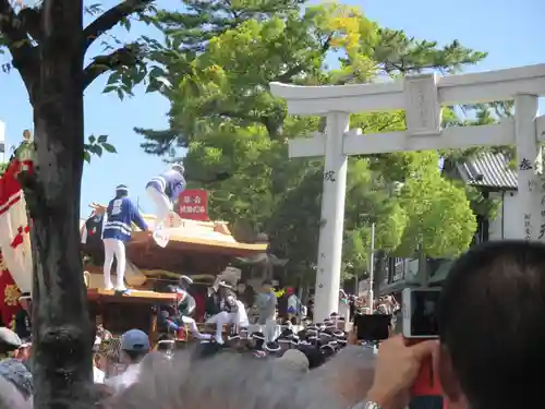 岸和田天神宮の鳥居