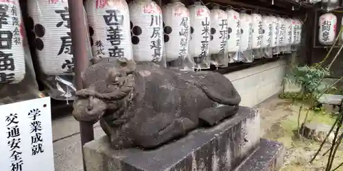 文子天満宮の狛犬