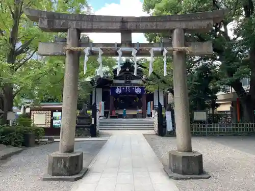 稲毛神社の鳥居