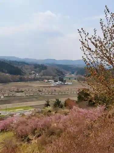 夏井諏訪神社の景色