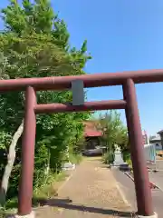 中幌向神社の鳥居