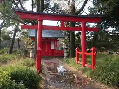 千束八幡神社の鳥居