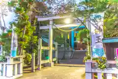 小名浜諏訪神社の鳥居