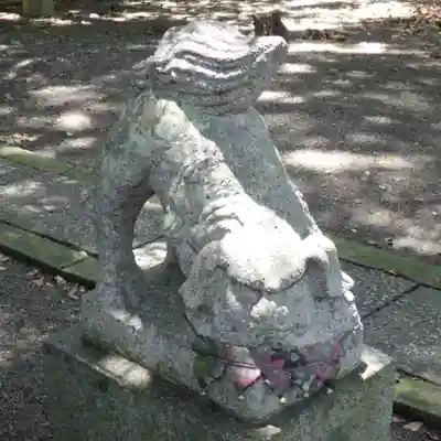 小竹八幡神社の狛犬