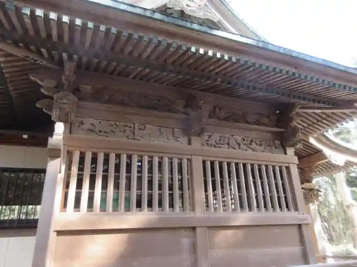 海南刀切神社の本殿