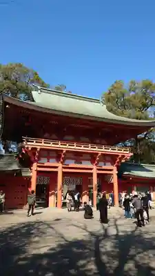 武蔵一宮氷川神社の山門・神門