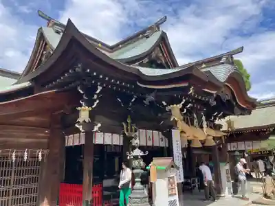 櫛田神社の本殿・本堂