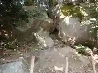 石床神社旧社地の自然