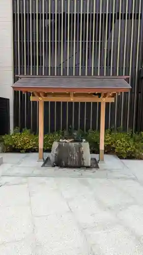 駒込妙義神社の手水舎