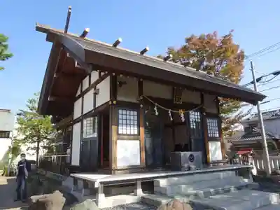 行徳神明神社（豊受神社）の本殿・本堂