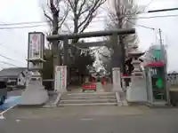 上野総社神社の鳥居