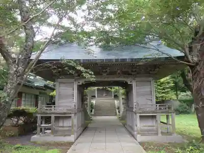 由良比女神社の山門・神門
