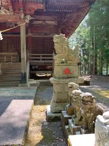 龜山神社の狛犬