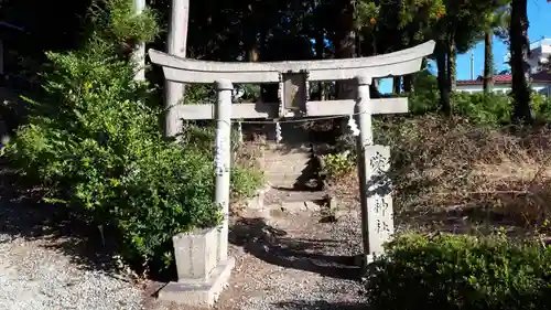 隠津島神社の鳥居