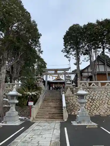 西宮八幡宮の鳥居