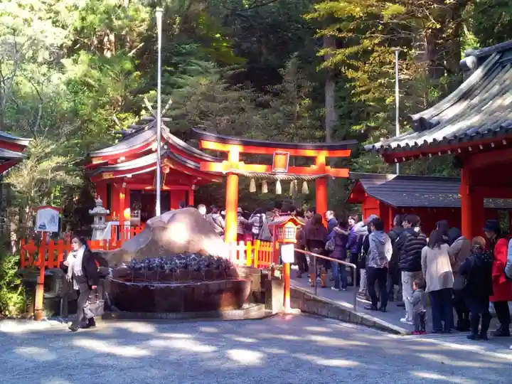 箱根神社の手水舎