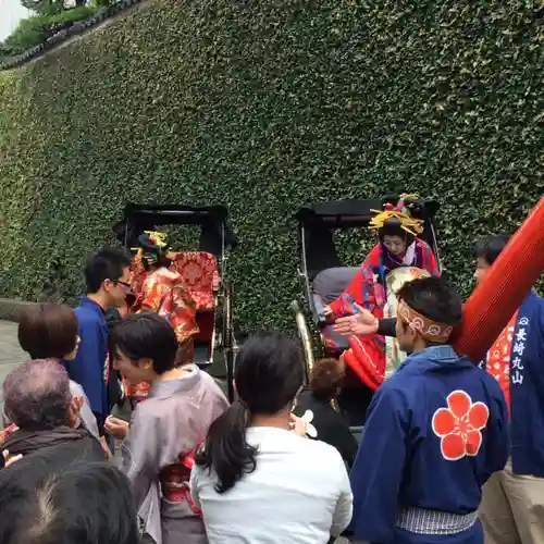 梅園身代り天満宮のお祭り