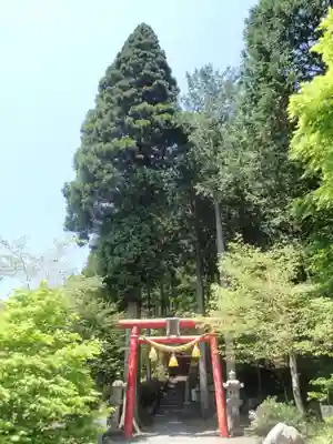 石割神社の鳥居