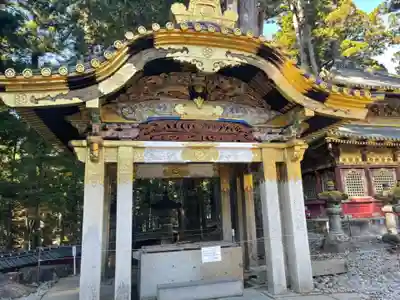 日光東照宮の手水舎