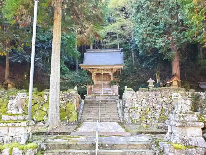 追手神社の本殿・本堂
