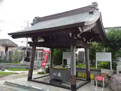 妙元寺の手水舎