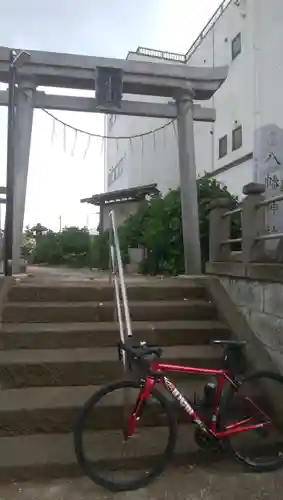 鎌ヶ谷八幡神社の鳥居