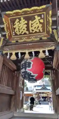櫛田神社の山門・神門