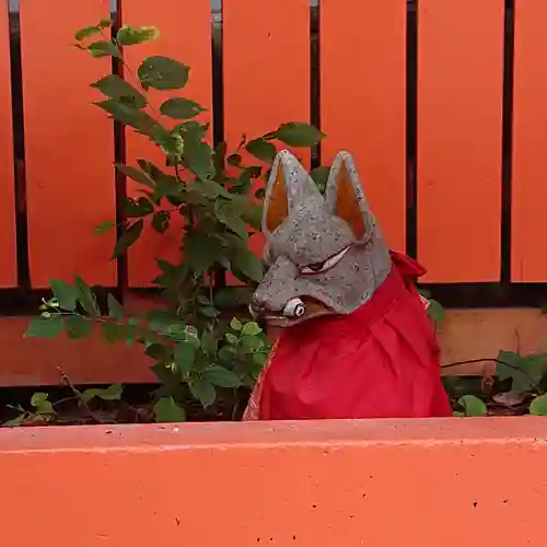 楠珺社（住吉大社末社）の狛犬