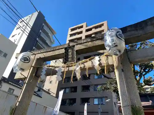 秋葉神社の鳥居