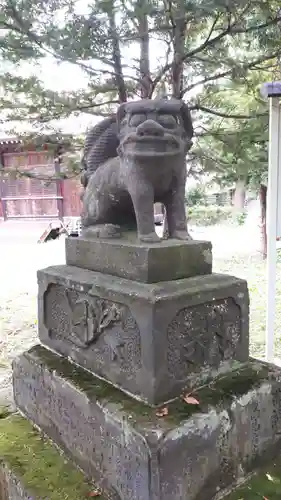 永山神社の狛犬