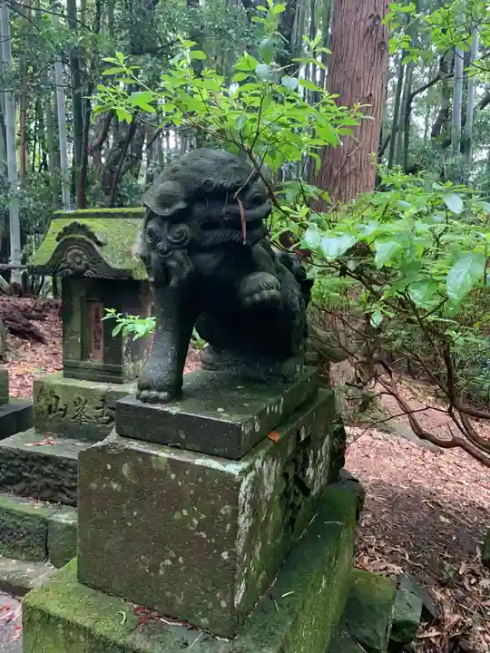 愛宕神社の狛犬