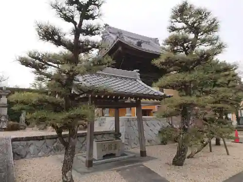 善国寺の手水舎