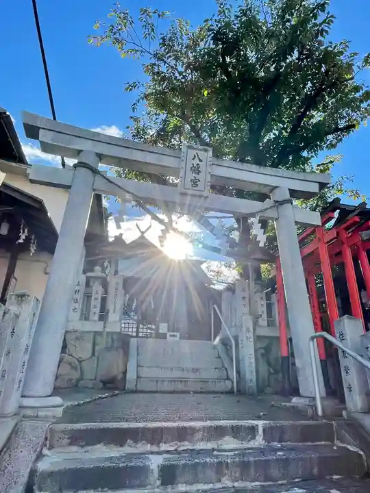 向ヶ丘八幡宮の鳥居