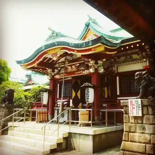 諏訪神社の本殿・本堂