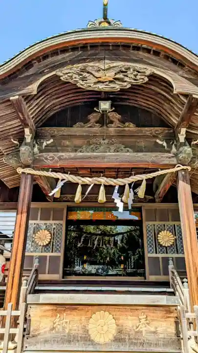 葛飾八幡宮の本殿・本堂