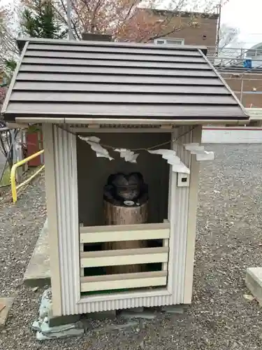 星置神社の本殿