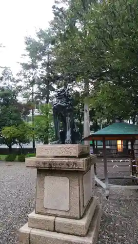 尾山神社の狛犬