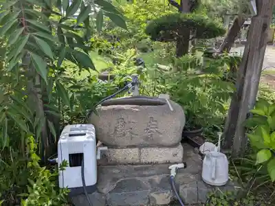 福楽寺の手水舎