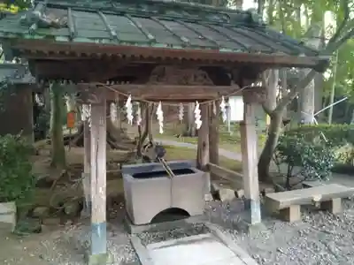 姉埼神社の手水舎