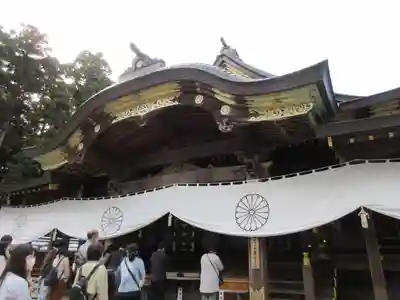 彌彦神社の本殿・本堂
