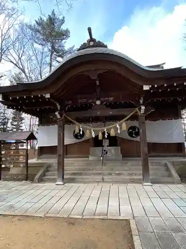 川中島古戦場八幡社の本殿