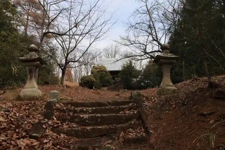 三渡神社の景色