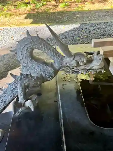 帯廣神社の手水舎