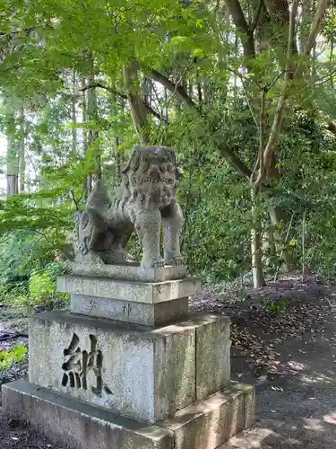 薦神社の狛犬