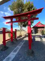 女体神社の鳥居