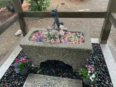 彌都加伎神社の手水舎