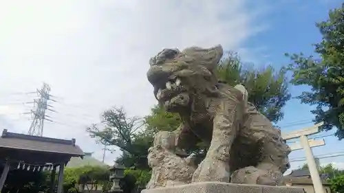 若宮八幡神社の狛犬